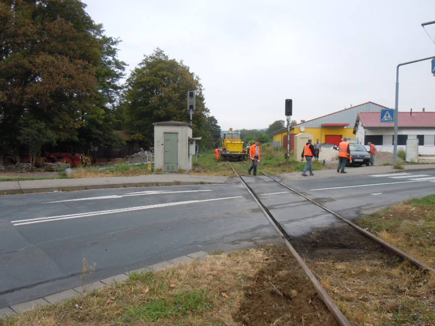 Bahnübergang Adolph-Kolping-Straße in Bendorf, heutiger Zustand